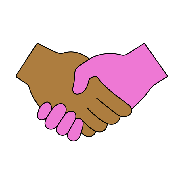 shaking hands